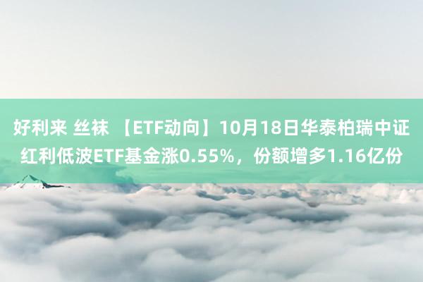 好利来 丝袜 【ETF动向】10月18日华泰柏瑞中证红利低波ETF基金涨0.55%,份额增多1.16亿份