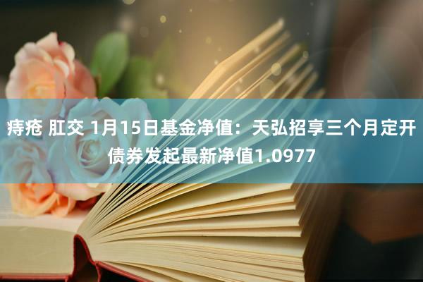 痔疮 肛交 1月15日基金净值:天弘招享三个月定开债券发起最新净值1.0977