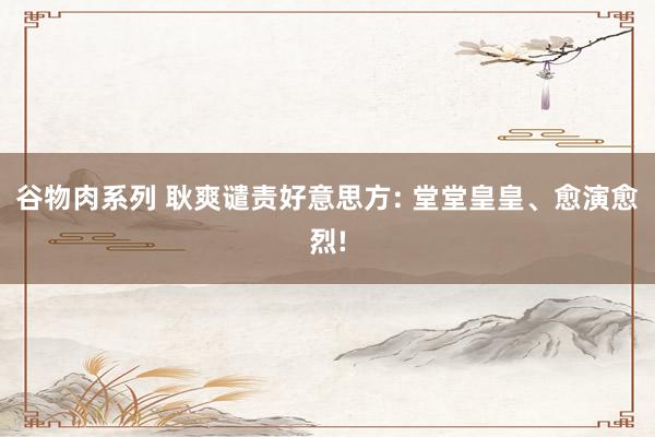 谷物肉系列 耿爽谴责好意思方: 堂堂皇皇、愈演愈烈!